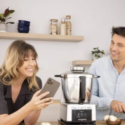 MAGIMIX Cook EXPERT Connect Robot Multifonctions Cuiseur Chromé Mat -Magimix magimix cook expert connect robot multifonctions cuiseur chrome mat 2