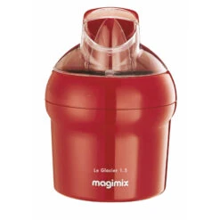 MAGIMIX Glacière Sorbetière 1.5L Rouge -Magimix magimix glaciere sorbetiere 15l rouge 2