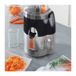 MAGIMIX Juice Expert 4 Extracteur Centrifugeuse Multifonction Noir/chromé Mat -Magimix magimix juice expert 4 extracteur centrifugeuse multifonction noirchrome mat 18