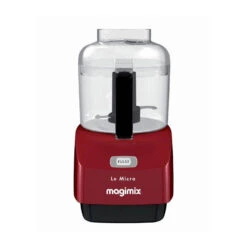 MAGIMIX Mini Hachoir électrique LE MICRO Rouge -Magimix magimix mini hachoir electrique le micro rouge 6