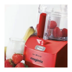 MAGIMIX Mini Hachoir électrique LE MICRO Rouge -Magimix magimix mini hachoir electrique le micro rouge 7