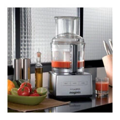 MAGIMIX Robot Cuisine Système 5200XL Chromé Mat -Magimix magimix robot cuisine systeme 5200xl chrome mat 9