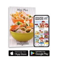 MAGIMIX Robot Multifonction MINI PLUS Bleu -Magimix magimix robot multifonction mini plus bleu p 2
