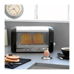 MAGIMIX Toaster Grille Pain électrique VISION Noir -Magimix magimix toaster grille pain electrique vision noir 1
